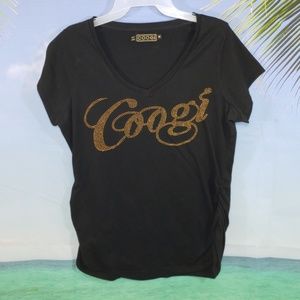 Coogi Women's Blouse Color Black Size 1X